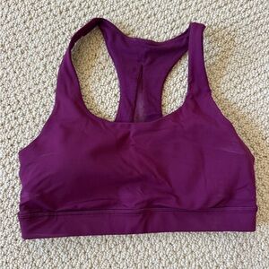 Lululemon Athletica Deep Purple Sports Bra